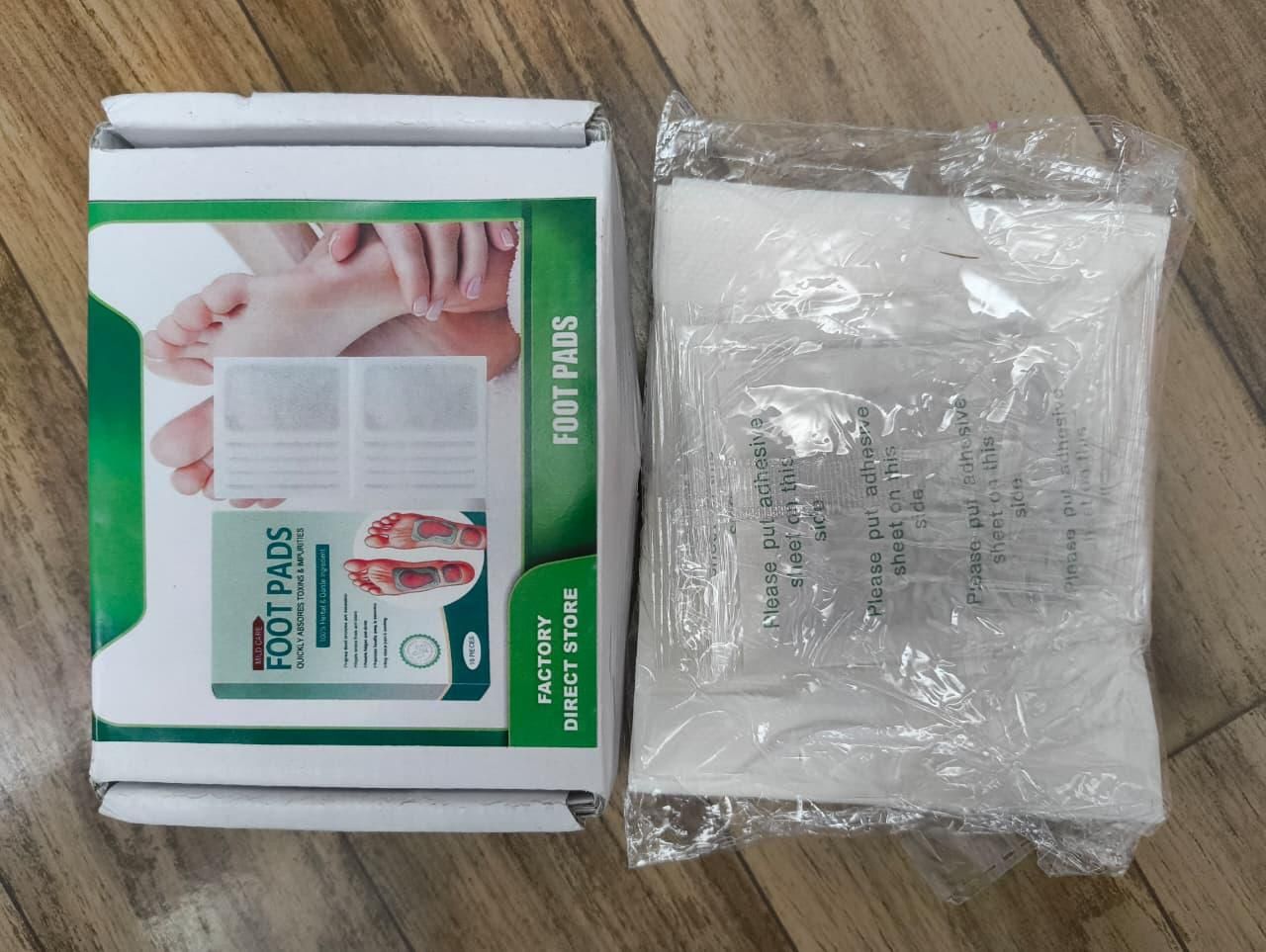 🔥 Buy 1 Get 1 Deal – Herbal Foot Pads (10+10 Pcs) 🌿