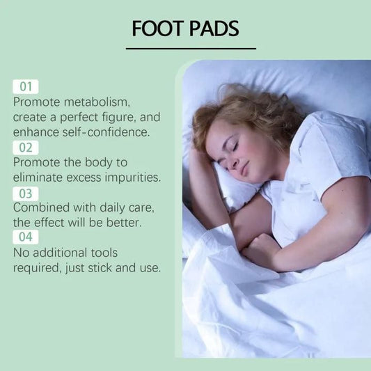 🔥 Buy 1 Get 1 Deal – Herbal Foot Pads (10+10 Pcs) 🌿