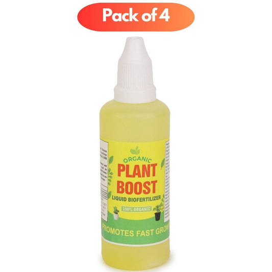 Plant Boost Liquid Biofertilizer for All Crops,Organic (Pack of 4)
