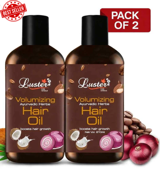 ⚡ Instant Hair Care Combo! Volumizing Ayurvedic Hair Oil – Buy 1 Get 1 FREE💥